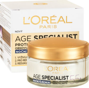 L´Oréal Paris Age Specialist 55+ noční krém proti vráskám 50ml