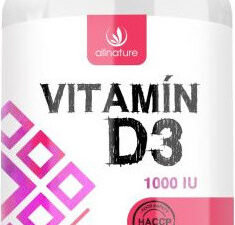 Allnature Vitamín D3 1000IU tbl.60