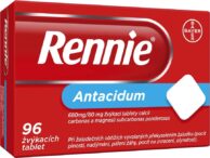 RENNIE 680MG/80MG žvýkací tableta 96