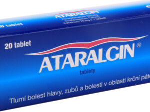 ATARALGIN 325MG/130MG/70MG neobalené tablety 20