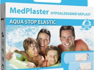 MedPlaster Náplast AQUA stop elastic 19x72mm 20ks