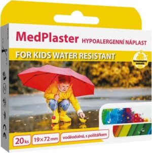 MedPlaster Náplast KIDS water resist.19x72mm 20ks