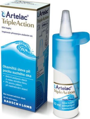 Bausch & Lomb oční kapky Artelac TripleAction 10 ml