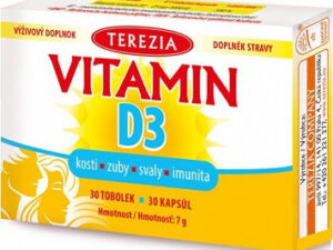 TEREZIA Vitamín D3 1000 IU tob.30