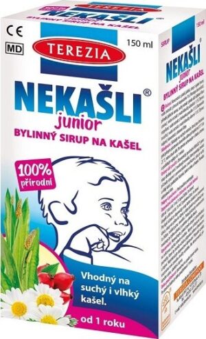 TEREZIA NEKAŠLI Junior přírod.bylinný sirup 150ml