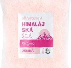 Allnature Himalájská sůl růžová jemná 1000 g