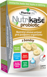 Nutrikaše probiotic s banány 180g (3x60g)