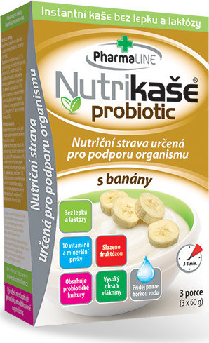 Nutrikaše probiotic s banány 180g (3x60g) - II. jakost