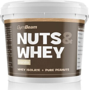 GymBeam Nuts&Whey vanilla 1000g