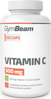 GymBeam Vitamin C 500mg cps.120