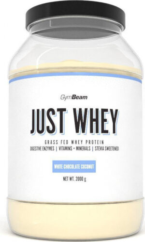 GymBeam Just Whey protein white choco.coconu.2000g