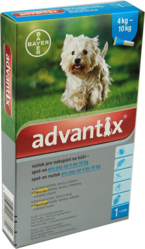 Advantix pro psy 4-10kg spot-on 1x1ml