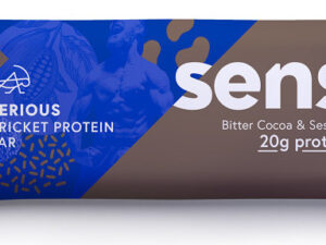 SENS Protein.tyč.cvrččí mouka Hořk.kakao+Sezam 60g