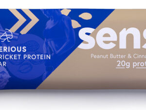 SENS Protein.tyč.cvrččí mouka Araš.máslo+skoř. 60g