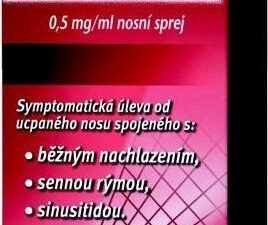 AFRIN 0,5MG/ML nosní podání SPR SOL 15ML