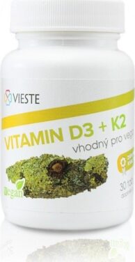 Vieste Vitamin D3+K2 tbl.30