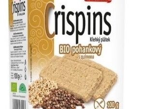 Crispins BIO pohank. křehký plátek s quinoou 100g