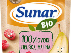 Sunar BIO kapsička Hruška malina 100g