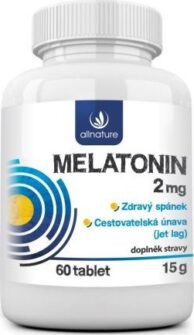 Allnature Melatonin 2 mg tbl.60