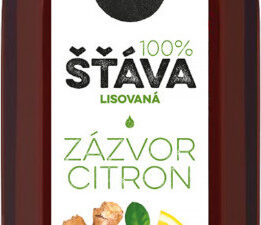 LEROS 100% šťáva zázvor a citron 250ml