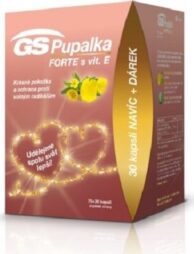GS Pupalka Forte s vit.E cps.70+30 dárkové balení 2020 ČR/SK - II. jakost