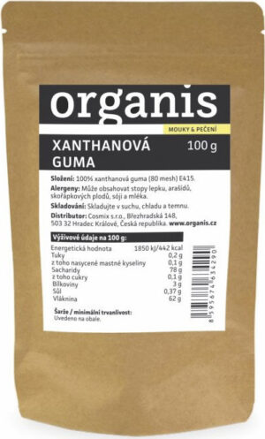 Organis Xanthanová guma 100 g