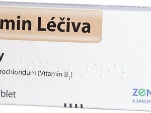 THIAMIN LÉČIVA 50MG neobalené tablety 20