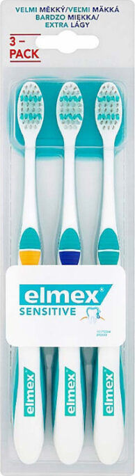 Elmex zubní kartáček sensitive 3ks