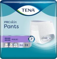 TENA PANTS MAXI LARGE PROSKIN KALHOTKY ABSORPČNÍ NATAHOVACÍ,BOKY 100-135CM,2550M - II. jakost