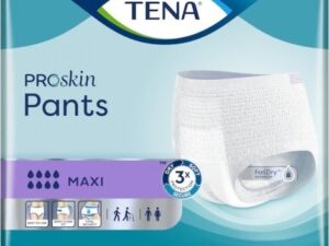 TENA PANTS MAXI LARGE PROSKIN KALHOTKY ABSORPČNÍ NATAHOVACÍ,BOKY 100-135CM,2550M