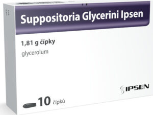 SUPPOSITORIA GLYCERINI IPSEN 1,81G čípek 10