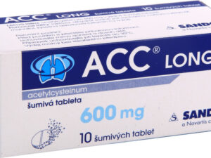 ACC LONG 600MG šumivé tablety 10