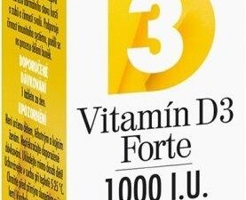 Vitamín D3 Forte 1000 I.U. tbl.30