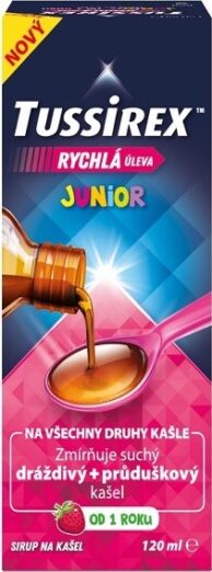 OMEGA PHARMA Tussirex Junior sirup 120ml