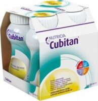 CUBITAN S PŘÍCHUTÍ VANILKOVOU perorální SOL 4X200ML