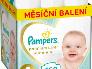 Pampers Plenky Premium Monthly Box S4 168