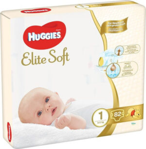 HUGGIES Elite Soft 1 3-5kg 82ks