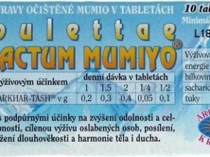 Mumiyo tabulettae extractum Dr.DROZEN 2.87g=10tbl