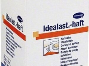 Obin.elast.Idealast-haft color 8cmx4m/1ks červená