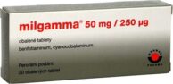 MILGAMMA 50MG/250MCG obalené tablety 20
