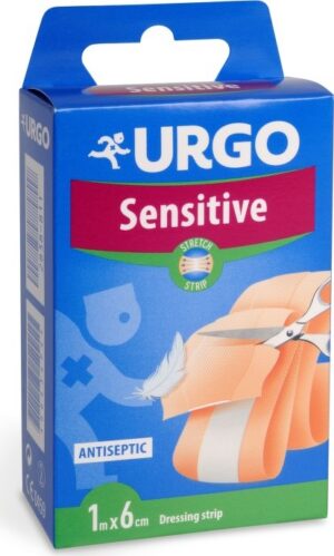 URGO Sensitive Citlivá pokožka náplast 1mx6cm