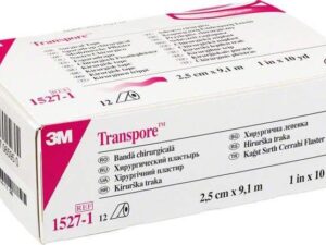 3M Transpore transp.náplast 2.5cmx9.1m 12ks