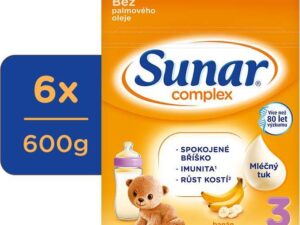 Sunar Complex 3 banán 600g - nový - balení 6 ks