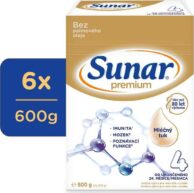 Sunar Premium 4 600g - nový - balení 6 ks