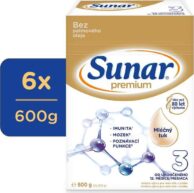Sunar Premium 3 600g - nový - balení 6 ks