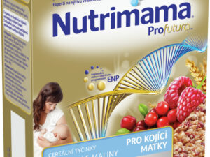 Nutrimama cereál.tyčinky brusinky&maliny 5x40g