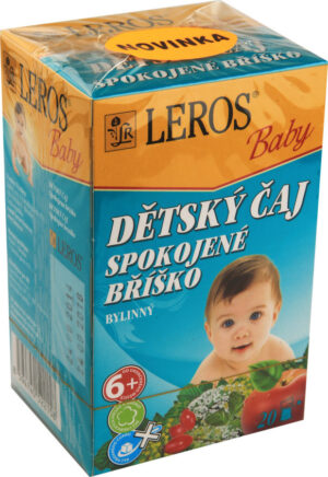 LEROS BABY Dětský čaj Spokojené bříško 20x2g