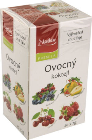 Apotheke Ovocný koktejl čaj.směsi 4v1 20x2g