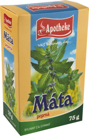 Apotheke Máta peprná - list sypaný čaj 75g