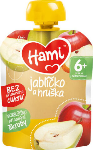 Hami příkrm OK Jablíčko Hruška 90g C-45